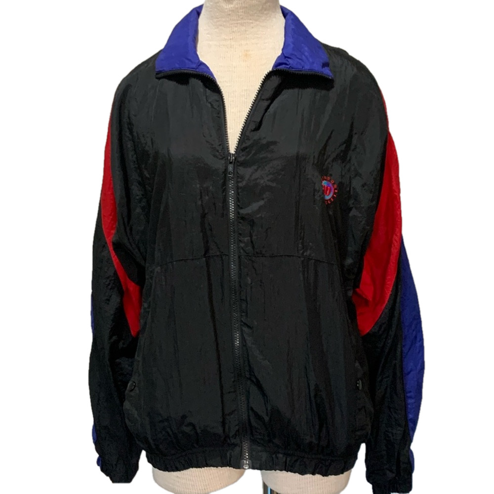 Wilson vintage sz L nylon track windbreaker jacket